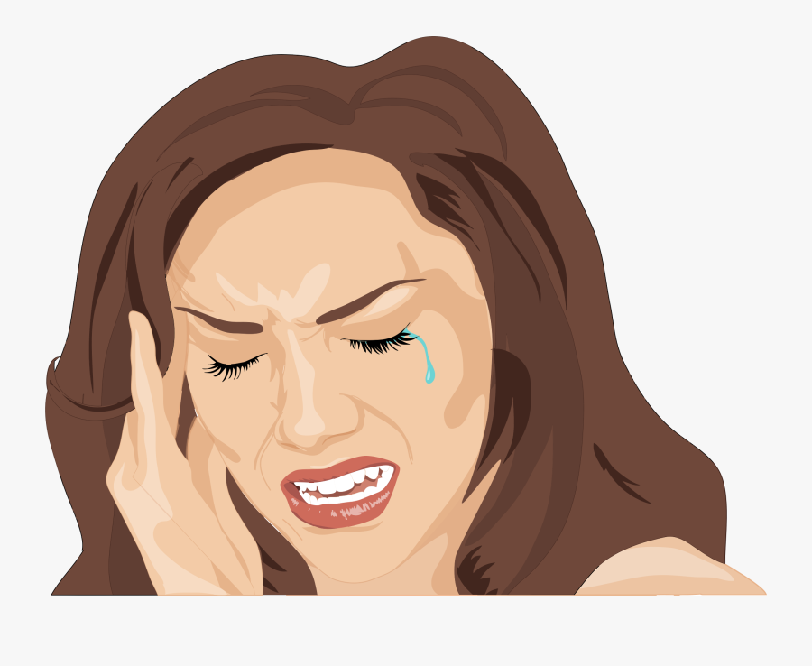 Eye,jaw,forehead - Imagen De Dolor De Cabeza, Transparent Clipart