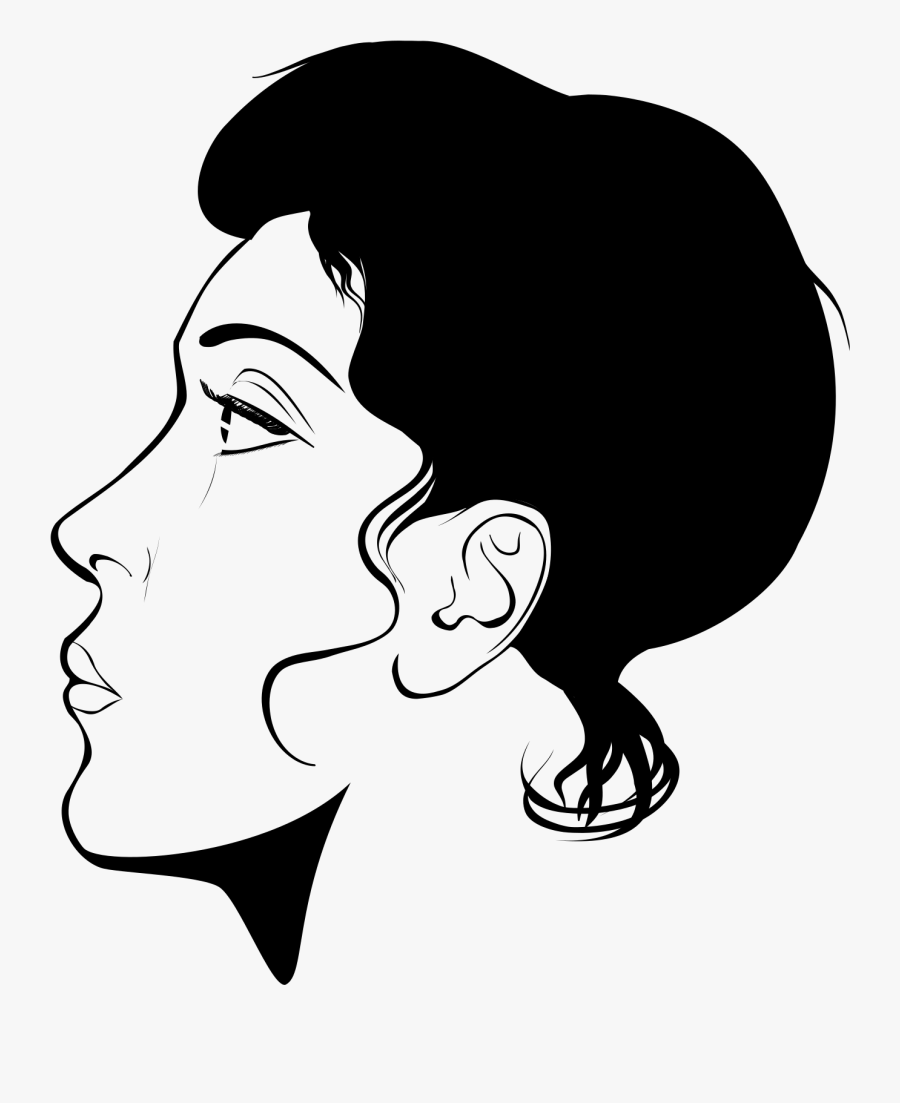 Independence Girl Clip Arts - Portrait, Transparent Clipart