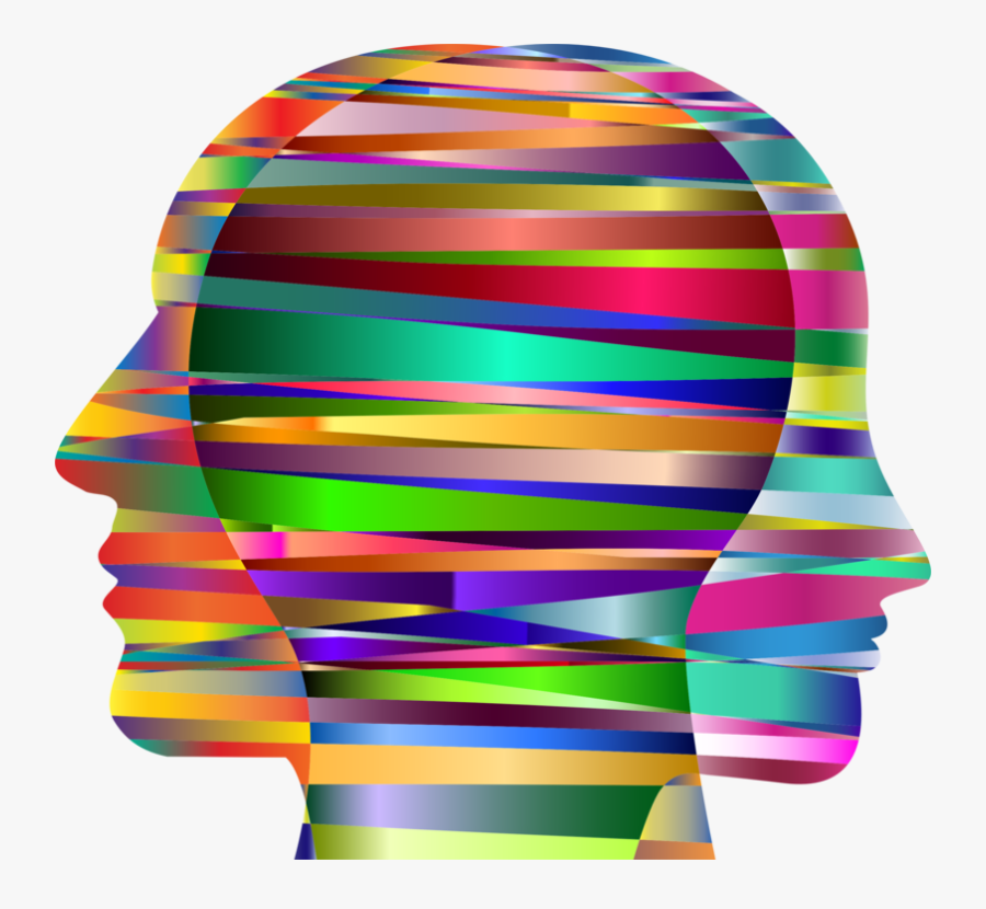 Line,magenta,shoe - Free Rainbow Silhouette Head, Transparent Clipart