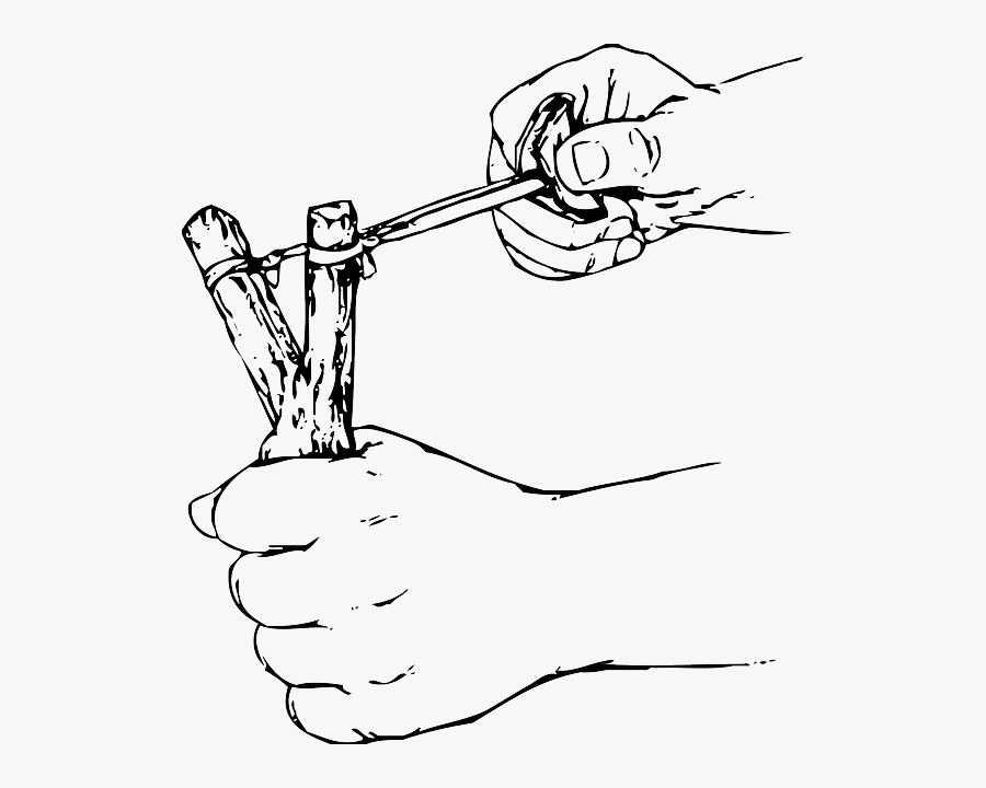 Slingshot Clipart, Transparent Clipart