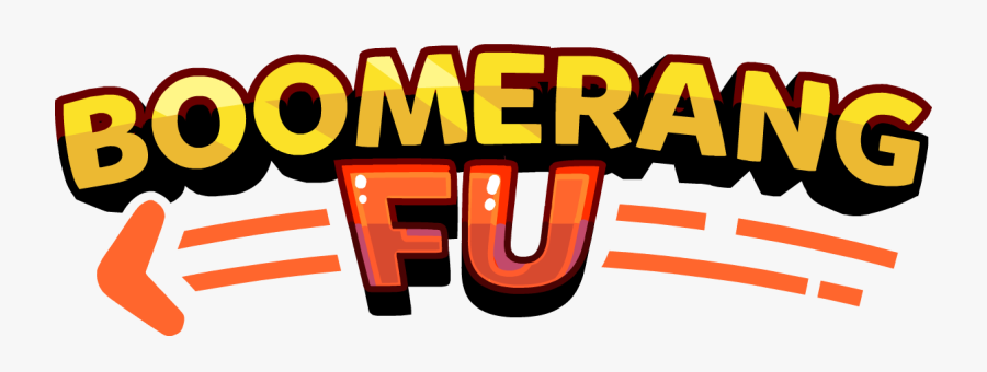 Boomerang Fu Is A Frantic, Physics Based Party Game - Graphic Design, Transparent Clipart