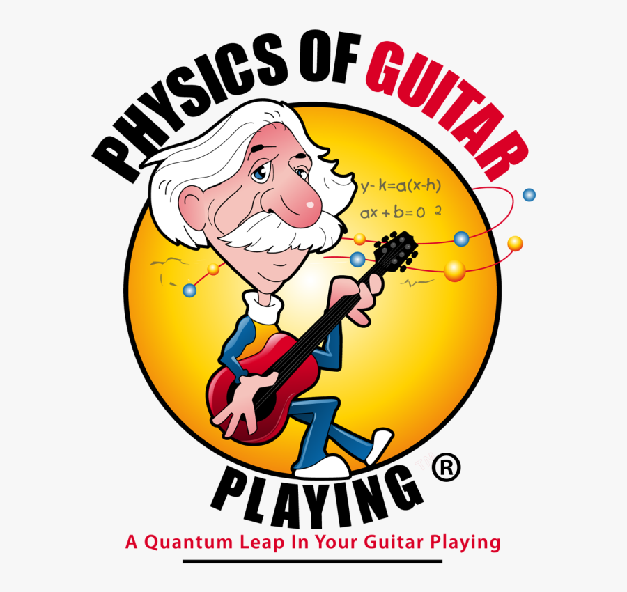 Introducing The Physics Of Guitar Playing® Foundations - Cartoon, Transparent Clipart