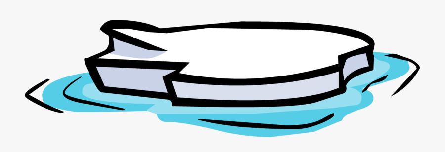 Iceberg Clipart Swimming - Ice Berg Clip Art, Transparent Clipart