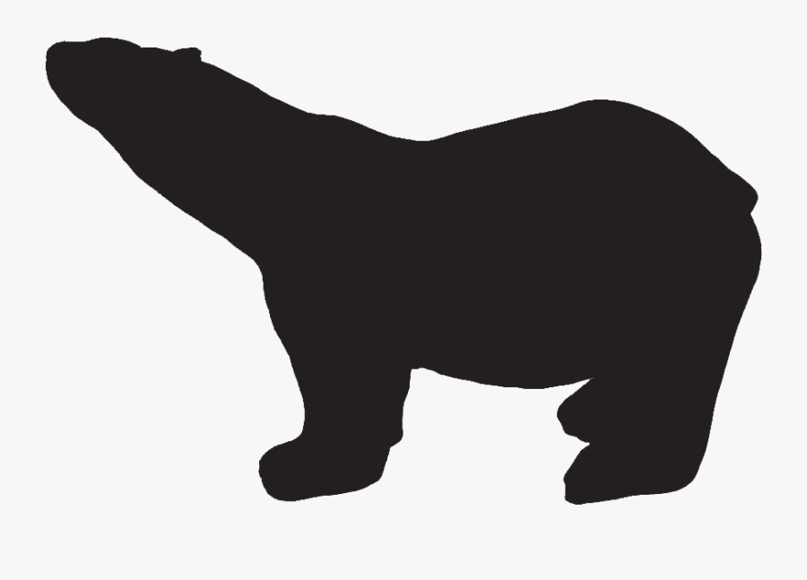 Polar Bear Iceberg - American Black Bear, Transparent Clipart