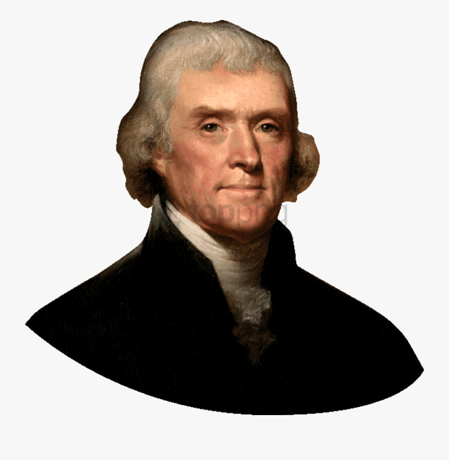 Thomas Jefferson Founding Fathers Of The United States - Thomas Jefferson, Transparent Clipart