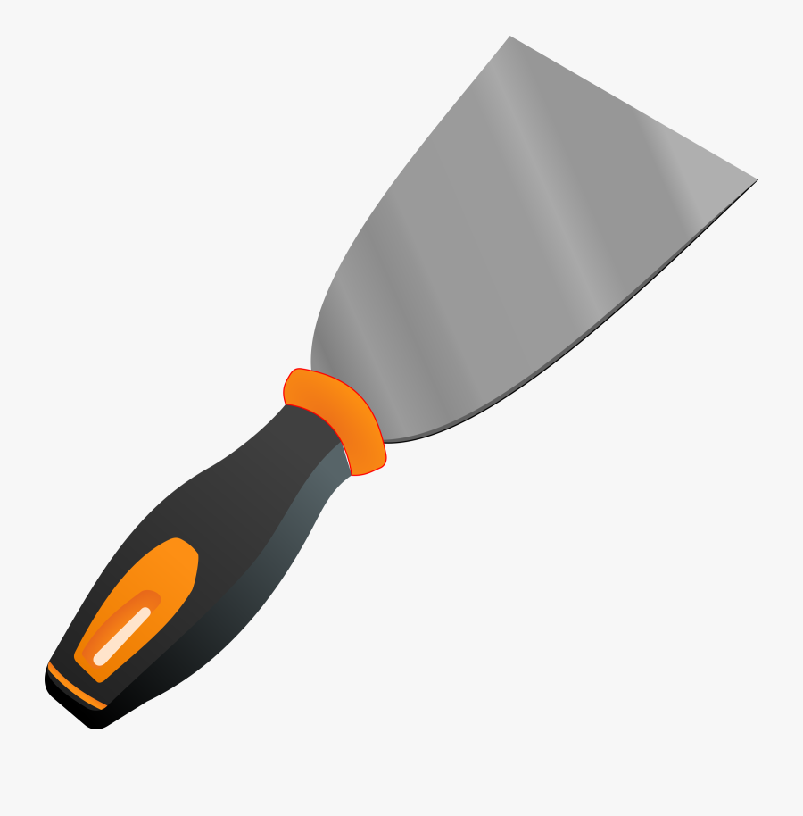 Tool,trowel,utility Knife - Spatula .svg, Transparent Clipart