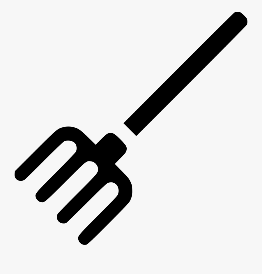 Pitchfork Dig Tool Rake Garden Comments - Rake Icon, Transparent Clipart