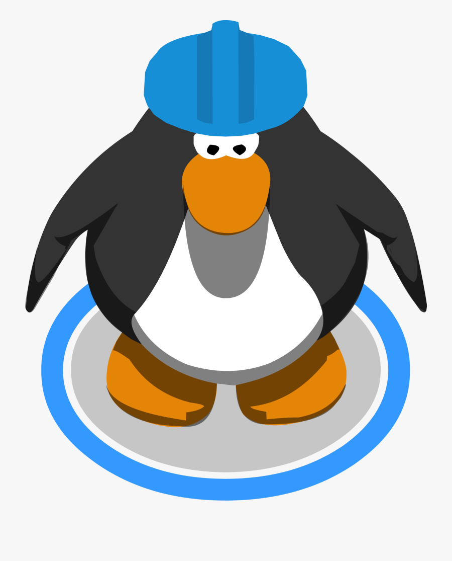Iceberg Tipper In-game - Club Penguin Helicopter Hat, Transparent Clipart