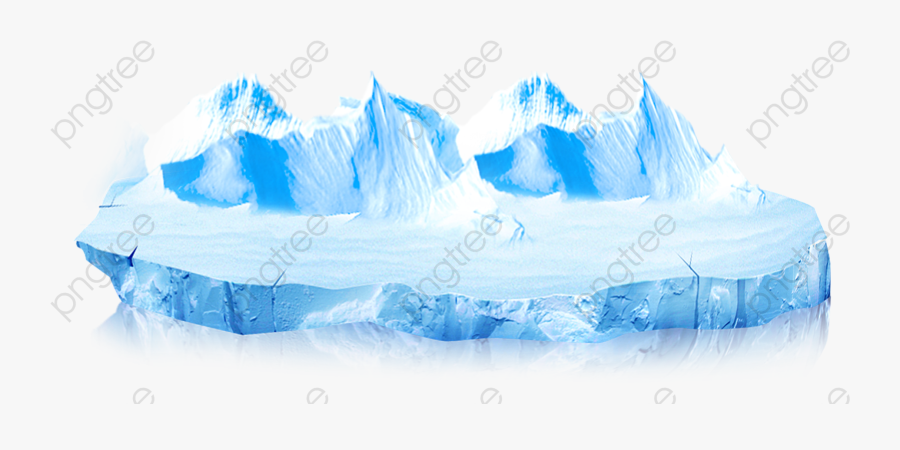 Iceberg, Transparent Clipart
