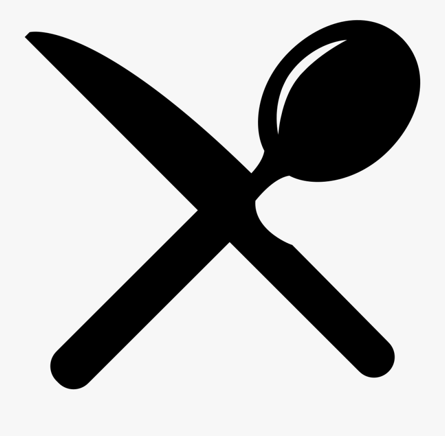 Spoon Clipart Svg - Spoon And Knife Png, Transparent Clipart