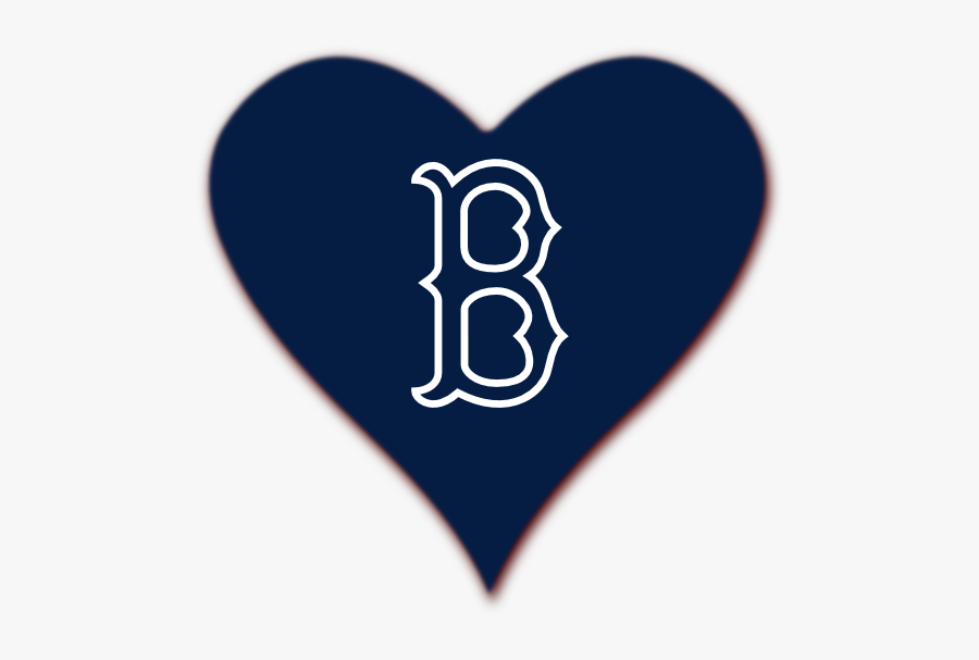 Pray For Boston Heart Blue 24 555px - Iphone Boston Red Sox, Transparent Clipart