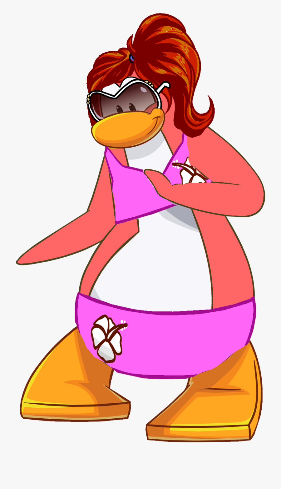 Iceberg Clipart Swimming - Cartoon, Transparent Clipart