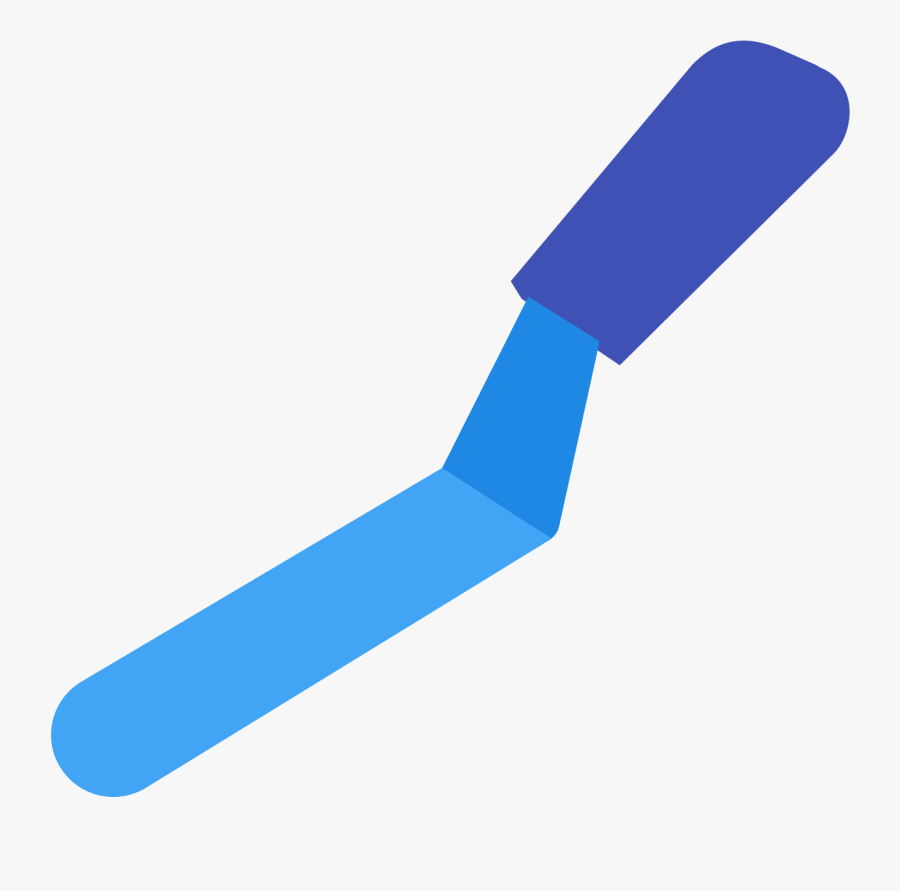 Pastry Spatula Icon - Airplane, Transparent Clipart