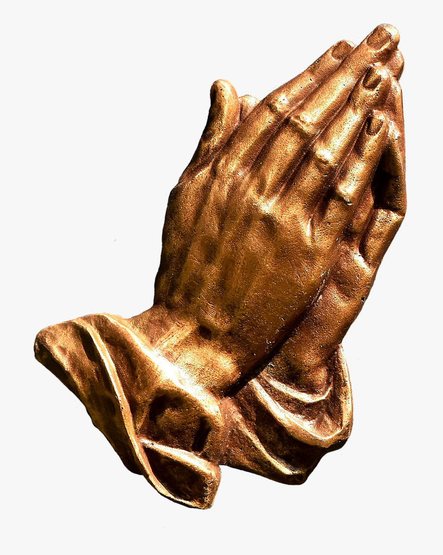 Cross And Praying Hands Clipart - God Praying Hands Png, Transparent Clipart