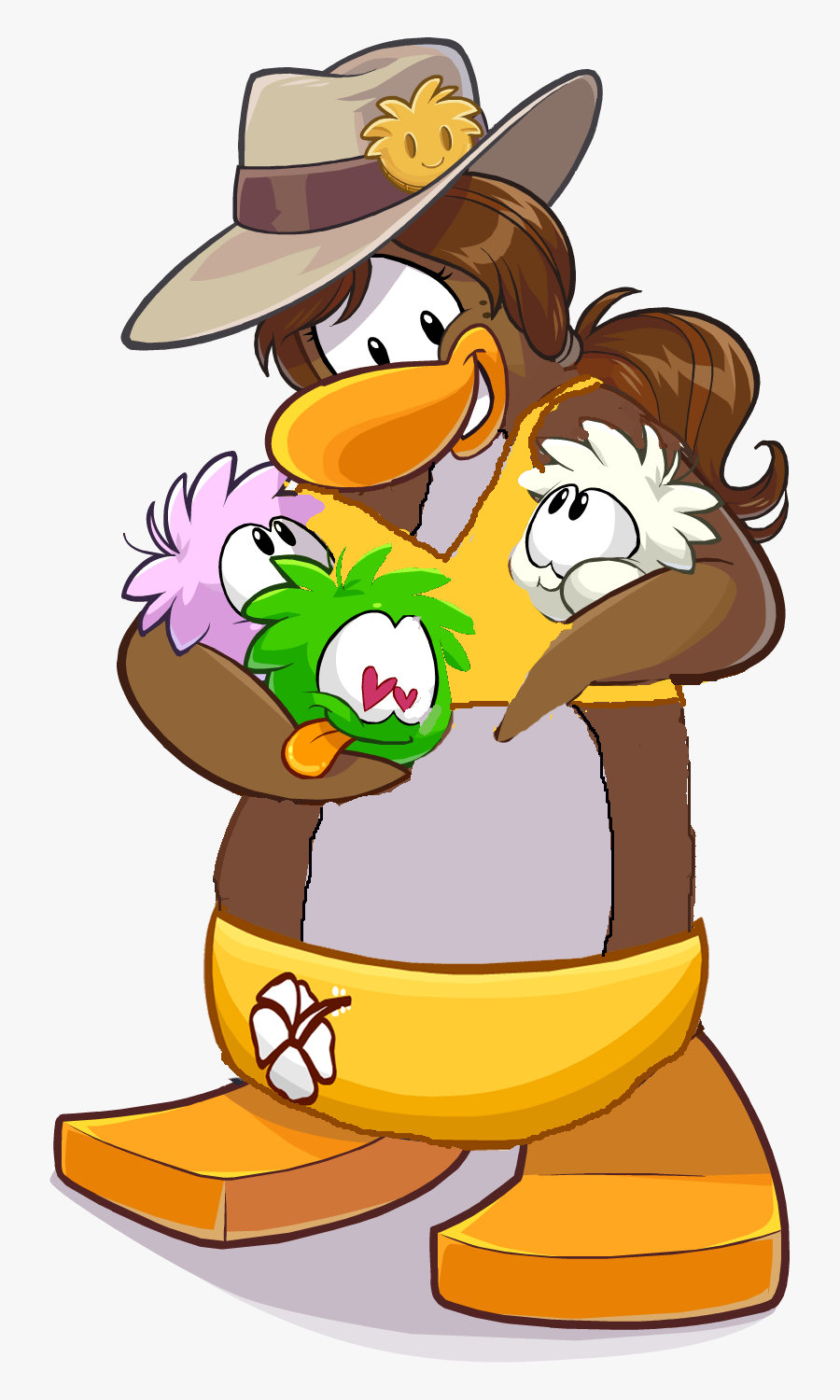 Iceberg Clipart Swimming - Club Penguin Puffle Handler, Transparent Clipart