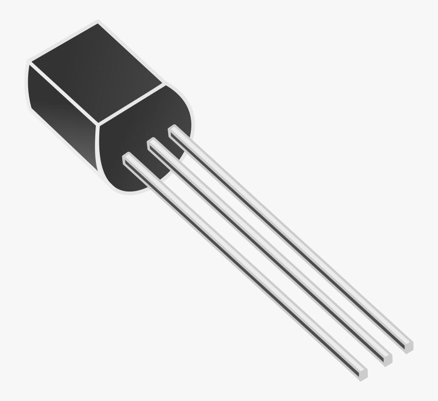 To-92 - Clipart Transistor, Transparent Clipart