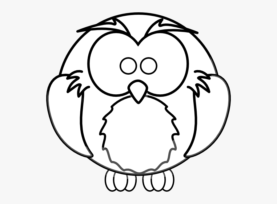 Cartoons Of Owls - Printable Cartoon Coloring Book, Transparent Clipart