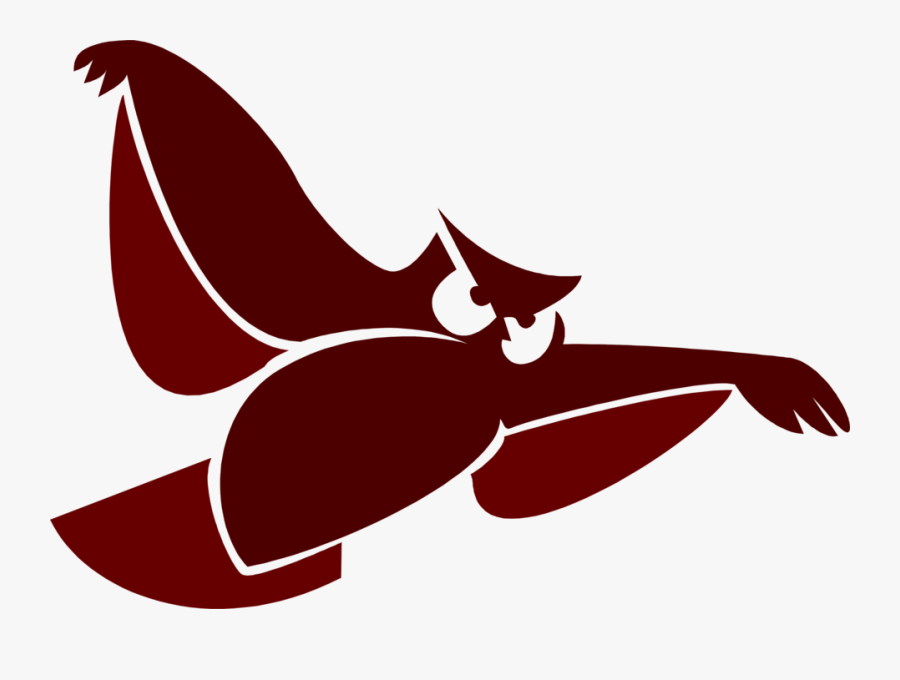 Owl Flying Cartoon Png, Transparent Clipart