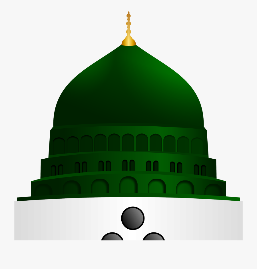 Mosque Clipart Gumbad - Eid Milad Un Nabi Background, Transparent Clipart