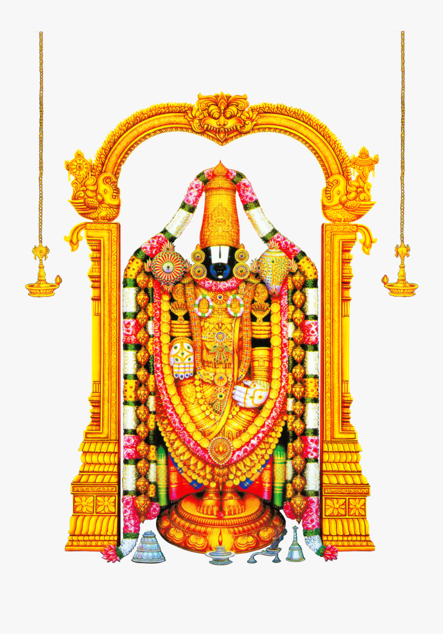 God Clipart Lord Venkateswara - Lord Venkateswara Swamy Png, Transparent Clipart