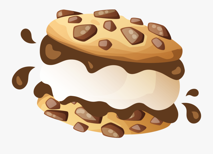 Fire Clipart Smore - S Mores Png, Transparent Clipart