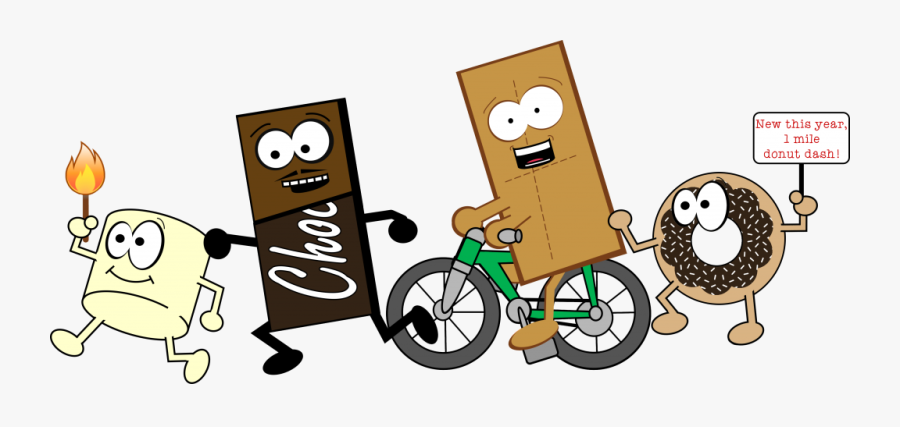 Transparent Smore Clipart - Running Smore Clipart, Transparent Clipart