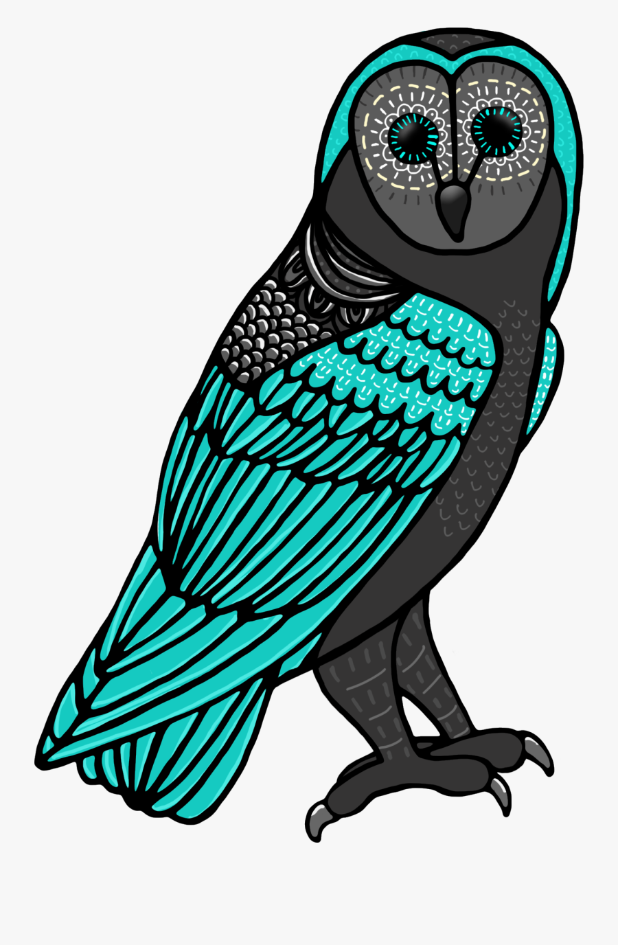 Ch De Teachers Pay Teachers Cute Owl Owls Clip Art - Illustration, Transparent Clipart