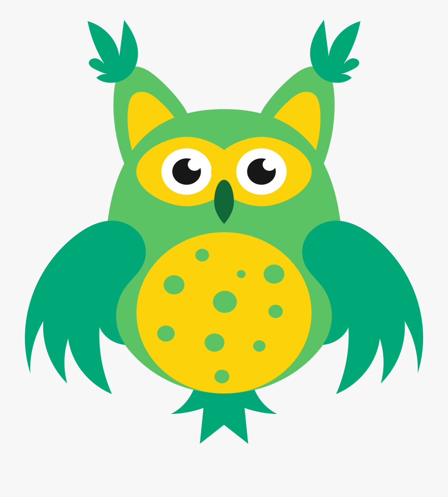 2 Clipart Owl - Cartoon, Transparent Clipart