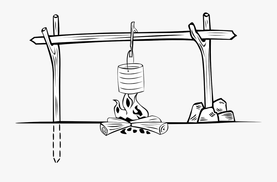 Полевая Каша На Костре, Transparent Clipart