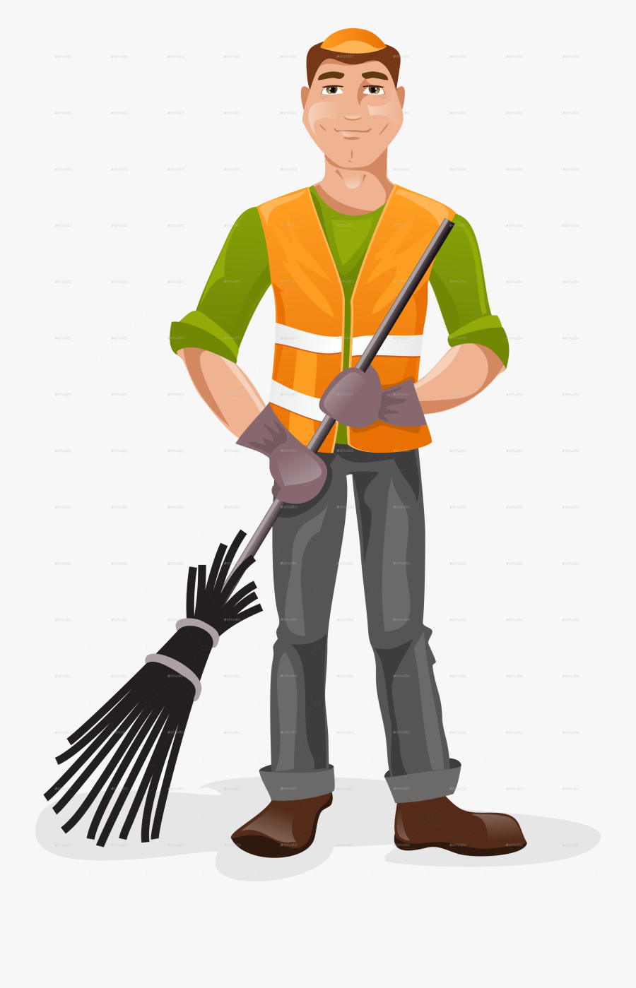 Closet Clipart Janitor - Janitor Png, Transparent Clipart