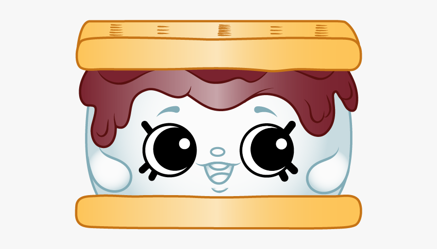 Smore Clipart Png - Lil S Mores Shopkins, Transparent Clipart