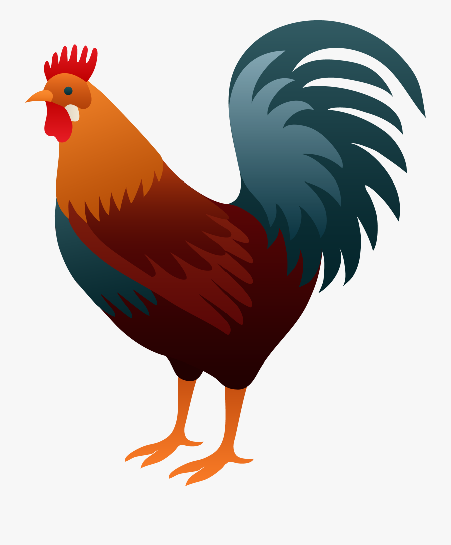 Rooster Clipart, Transparent Clipart