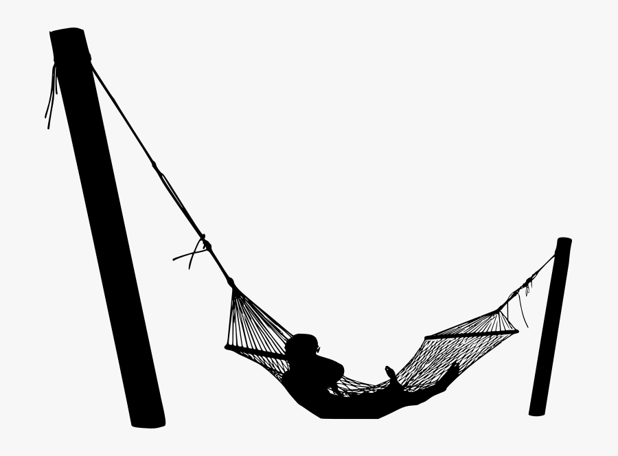 Transparent Relax Clipart - Man Lying Silhouette Png, Transparent Clipart