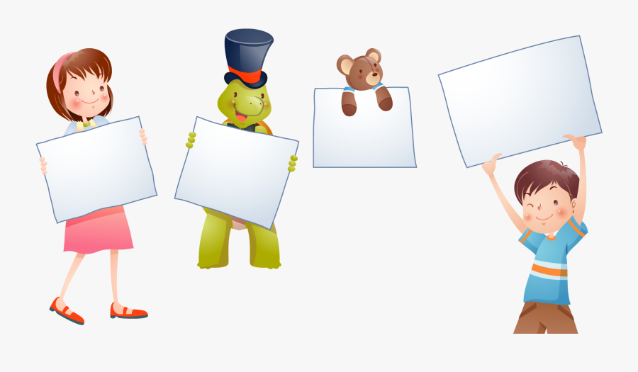 Whiteboard Clipart - 卡通 - Cartoon, Transparent Clipart