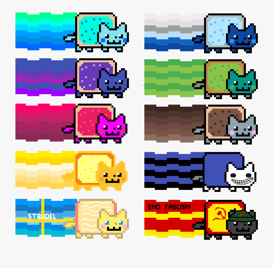 Nyan Cat, Transparent Clipart