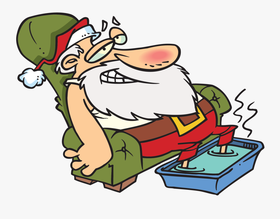 After All The Christmas Food And Cheer, Our Bodies - Christmas Is Over Clip Art, Transparent Clipart