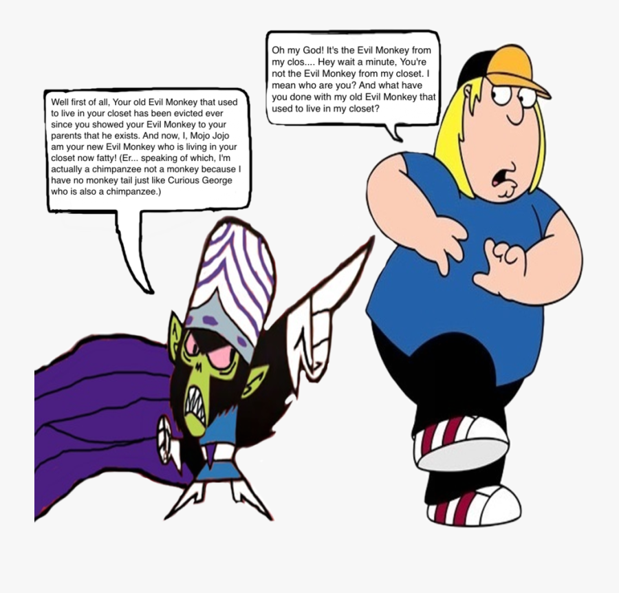 Jojo Reaction Clipart - Chris Griffin From Family Guy, Transparent Clipart
