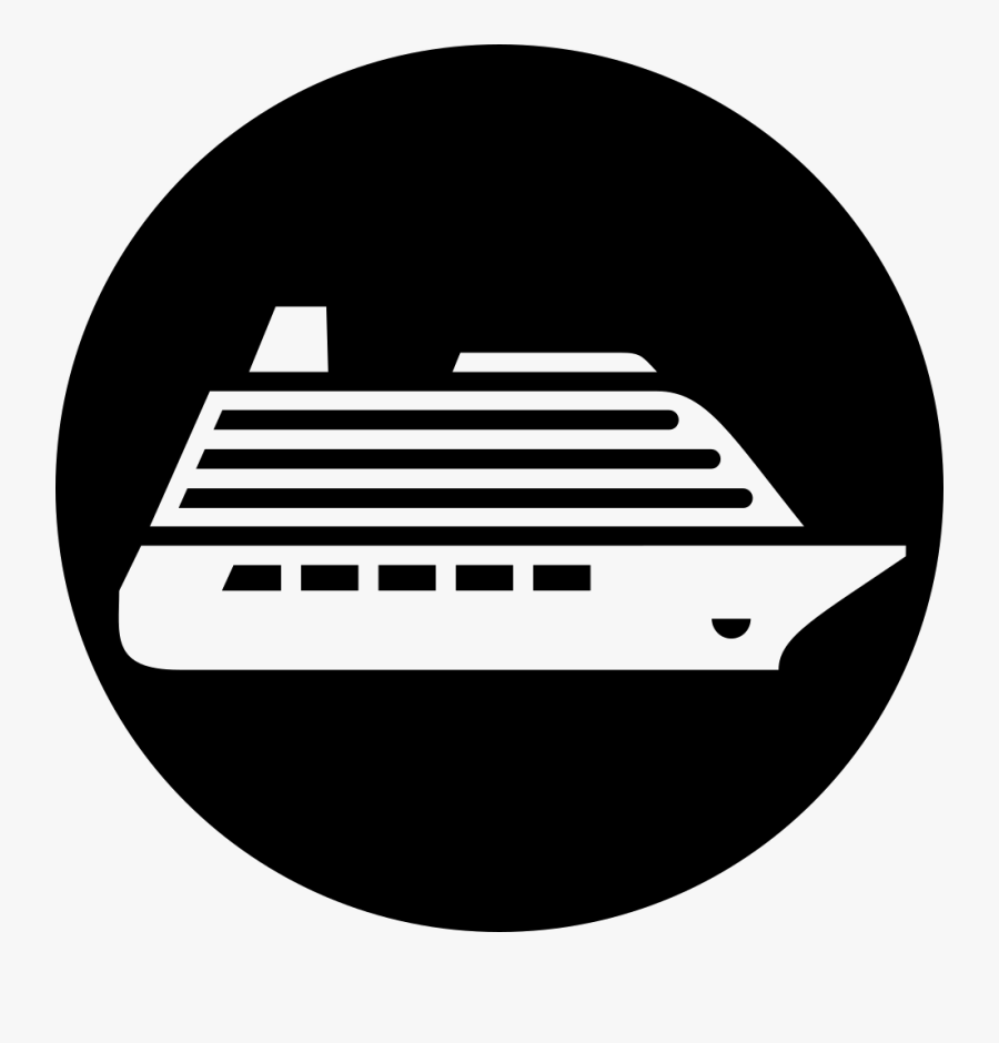 Cruise Clipart Svg - Icon Cruise White Transparent, Transparent Clipart