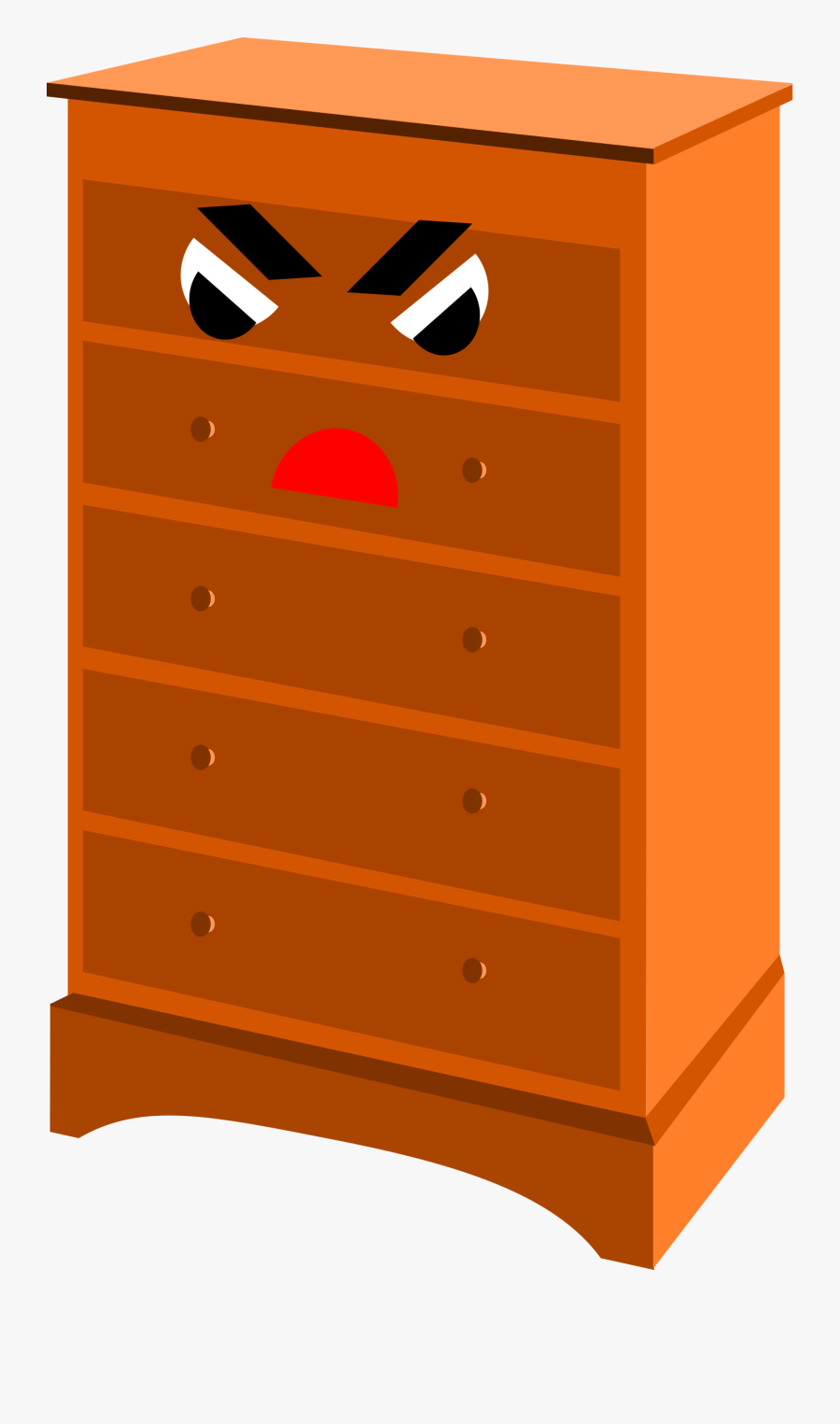 Clothes Clipart Dresser Free Clipart On Dumielauxepicesnet - Chest Of Drawers Clipart, Transparent Clipart
