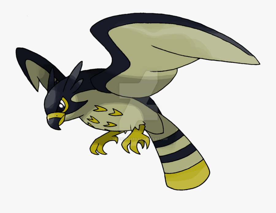 Recoln V1 [being Remade] By Legendguard - Peregrine Falcon Falcon Fakemon, Transparent Clipart