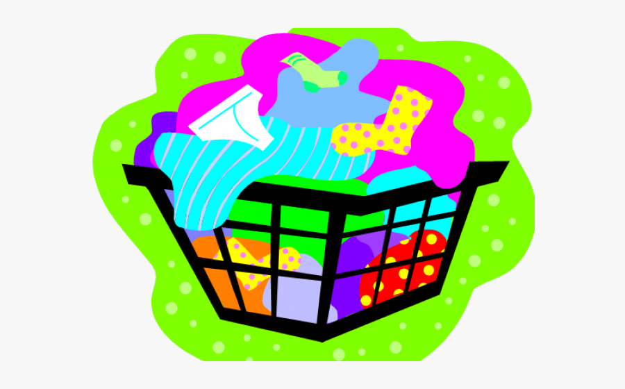 Clothes Closet Cliparts - Clothes To Hamper Clip Art, Transparent Clipart