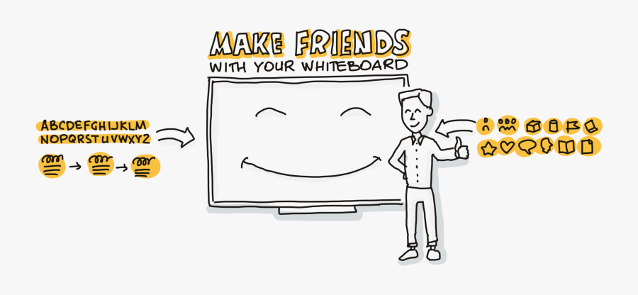 Learn These Two Simple - Cartoon, Transparent Clipart