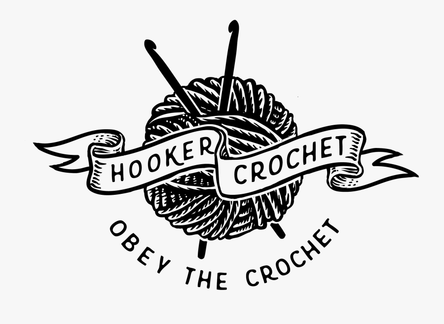 Blog Hooker Obey The - Crochet Yarn Clip Art, Transparent Clipart