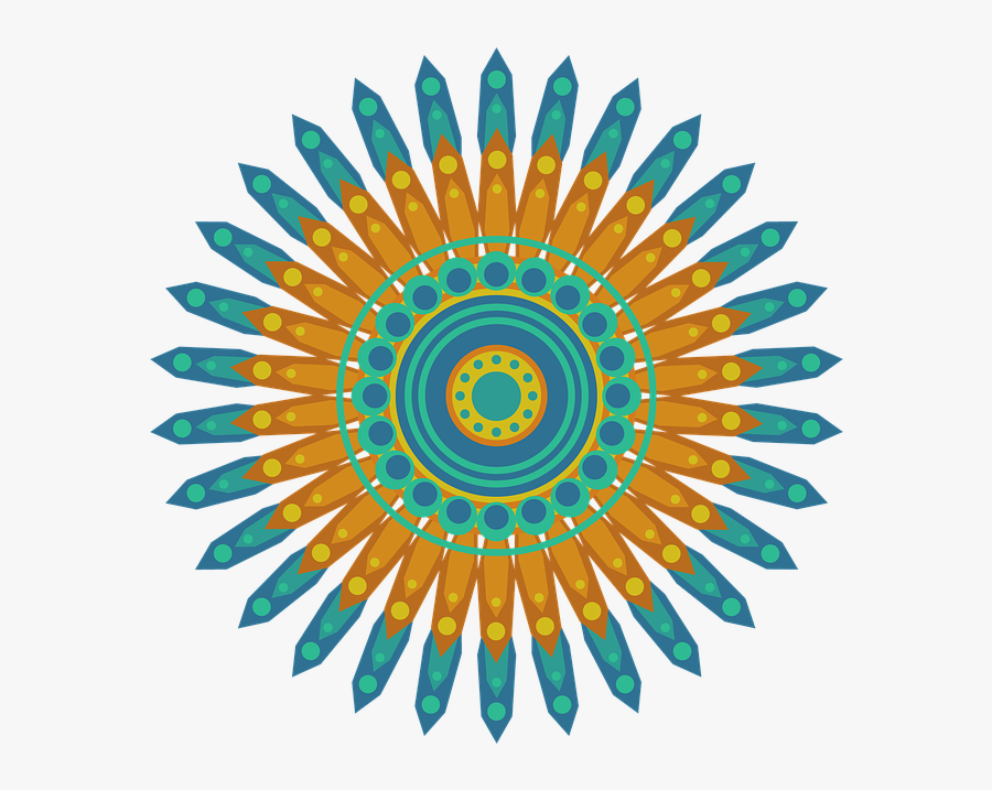 Mandala, Pattern, Circle, Geometric, Shapes, Abstract - Circle Geometry Shape Png, Transparent Clipart