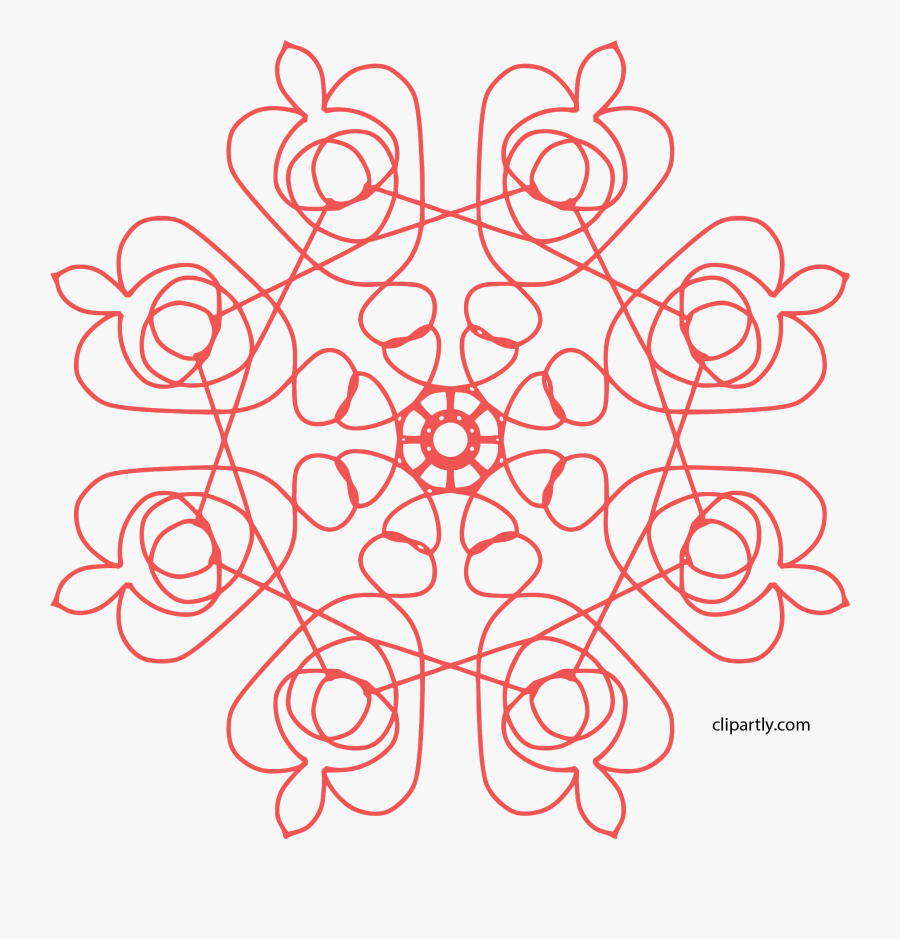 Mandala Clipart Png - Circle, Transparent Clipart