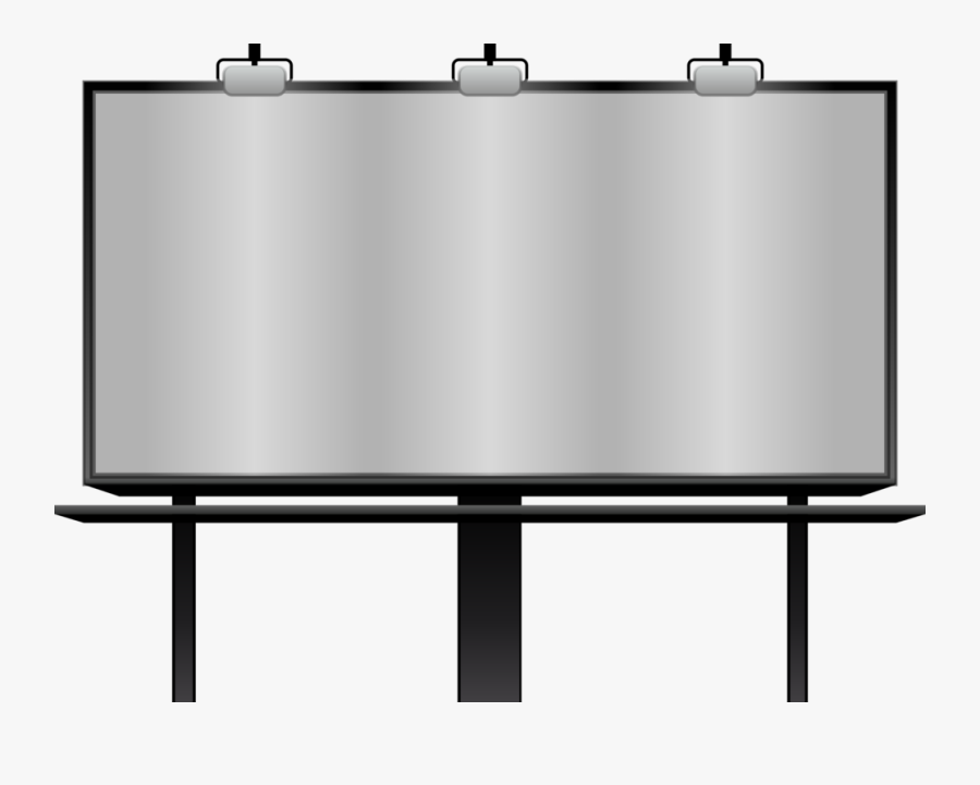 Blank Billboard, Transparent Clipart