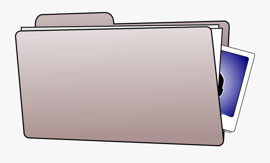 Folder - Final Records Clipart Icons, Transparent Clipart