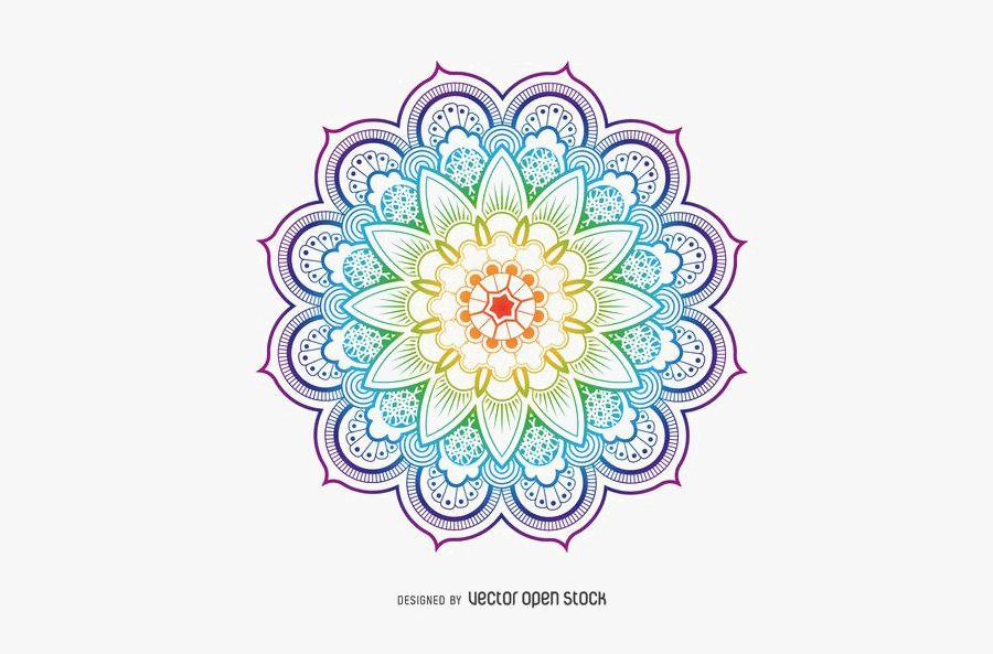 Mandala Transparent Png Png Icon - Transparent Background Mandala Transparent, Transparent Clipart