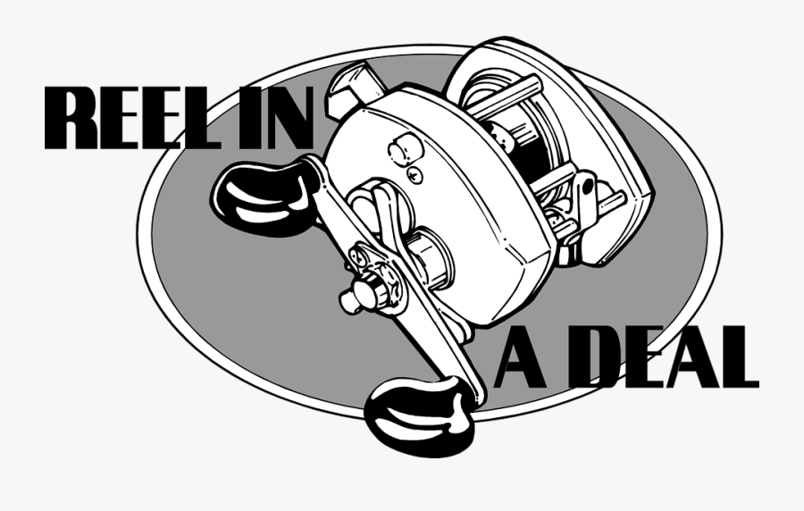 Cartoon Fishing Rod - Sales Fishing, Transparent Clipart