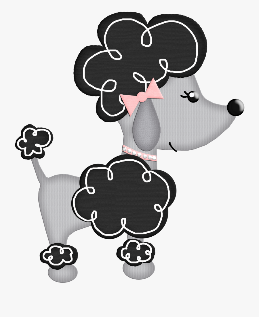 Bello Chic Paris Cumple - Poodle Clipart Png Transparent, Transparent Clipart